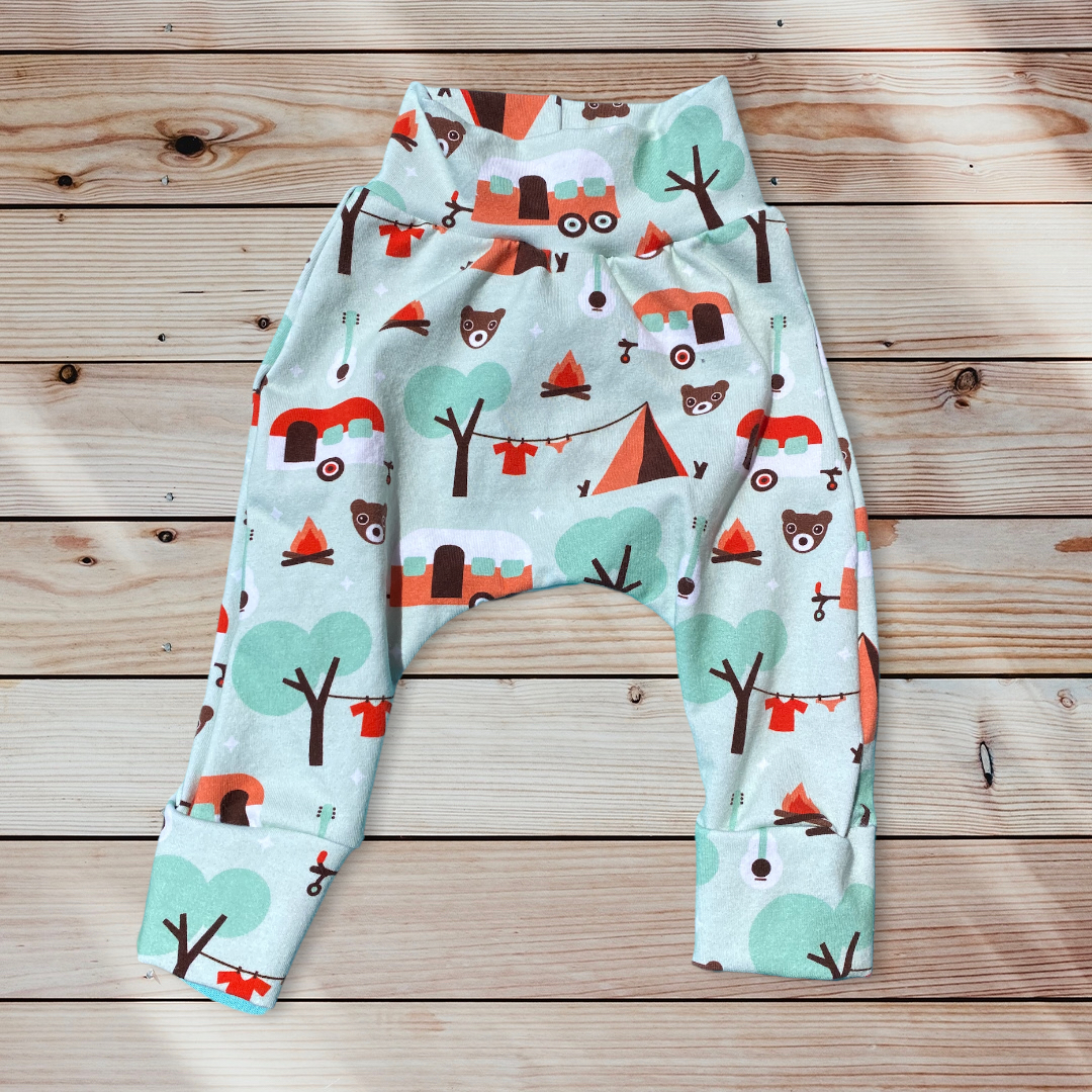 Baby & Toddler Harem Pants Sewing Pattern FREE - MHS Blog